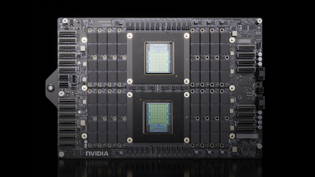 NVIDIA Vera CPU（2つのダイを載せたボード。出典：NVIDIA Technical Blog）
