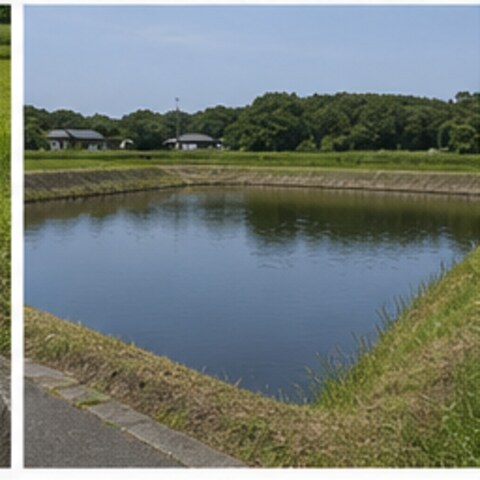 ため池の土地利用イメージ写真